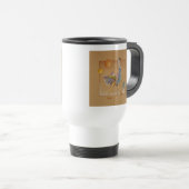 Tasse de voyage - Autruche de carrousel (Devant droit)