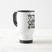 Tasse de voyage avec citation Hocus Pocus (Devant gauche)