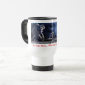 Tasse de voyage avec l'astronaute de TLI (Devant gauche)