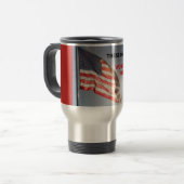 tasse de voyage avec le drapeau (Devant gauche)