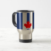 Tasse de voyage avec le drapeau de Toronto, Canada (Devant gauche)