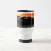 Tasse de voyage avec Psaumes 8-1 inscrit (Centre)