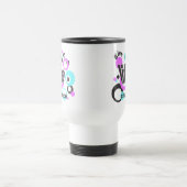 Tasse de voyage avec un message pro-vie. (Centre)