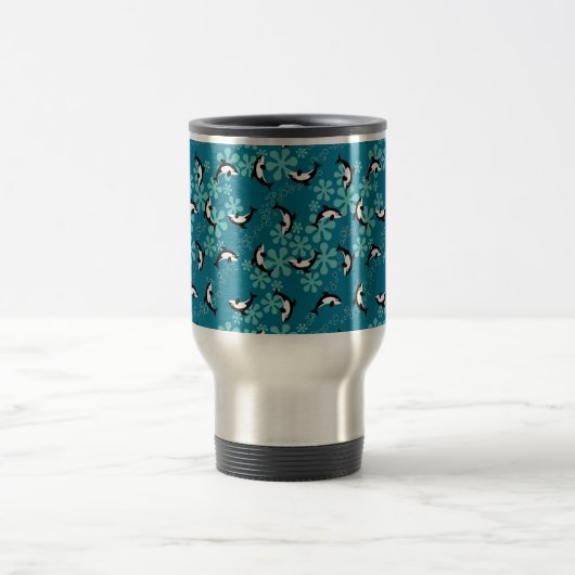 Tasse de voyage baleine orque (Centre)