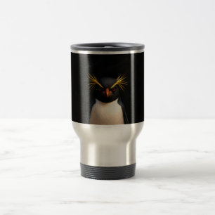 Tasse de voyage Black 4 Luxe avec manchot Rockhopp