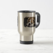 Tasse de voyage Bulldog endormi (Devant droit)