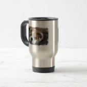 Tasse de voyage Bulldog endormi (Devant gauche)