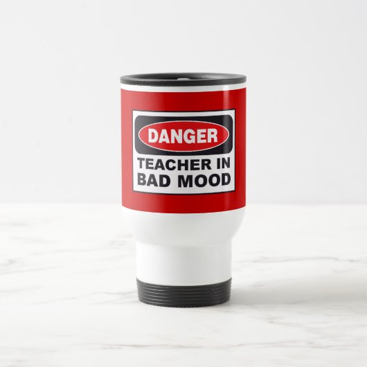 Tasse de voyage - cadeau de professeur (Centre)