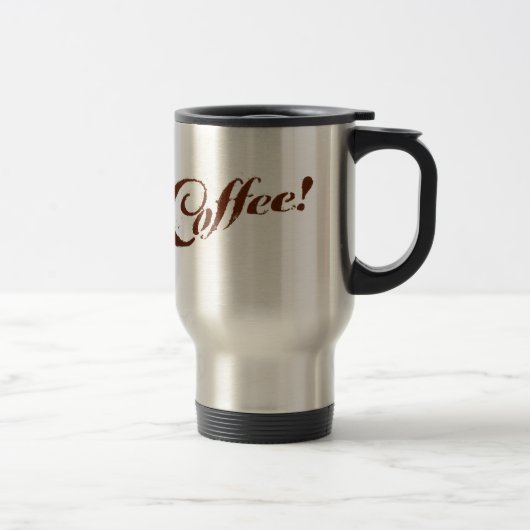 Tasse de voyage Café Café moulu (Droit)