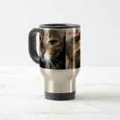 Tasse de voyage chat Bengal Meow (Devant gauche)