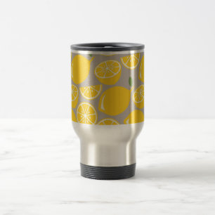 Tasse de voyage Citrons