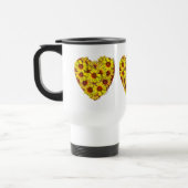 Tasse de voyage Cœurs de Tournesol (Gauche)