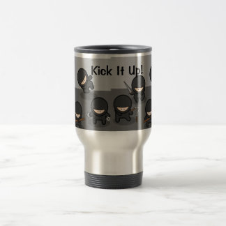 Tasse de voyage - coup-de-pied de Ninja "il ! "