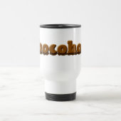Tasse de voyage d'acier inoxydable de chocolat (Centre)