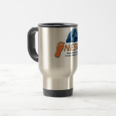 Tasse de voyage d'acier inoxydable de NESRA - (Devant gauche)