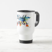 TASSE DE VOYAGE D'ACIER INOXYDABLE DE VOYAGEUR DU (Devant droit)