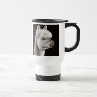Tasse de voyage d'alpaga