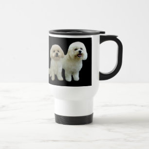 Tasse de voyage d'amis de Bichon