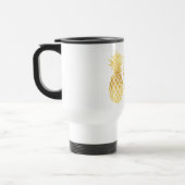 Tasse de voyage d'ananas d'or (Gauche)