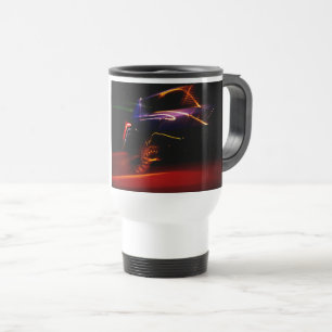 tasse de voyage danse voiture violette