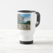 Tasse de voyage d'arbre de zèbre et de baobab (Devant droit)