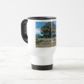 Tasse de voyage d'arbre de zèbre et de baobab (Devant gauche)