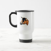 Tasse de voyage d'art de chèvre d'Oberhasli (Gauche)
