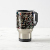 Tasse de voyage d'art de graffiti (Devant droit)