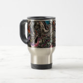 Tasse de voyage d'art de graffiti (Devant gauche)