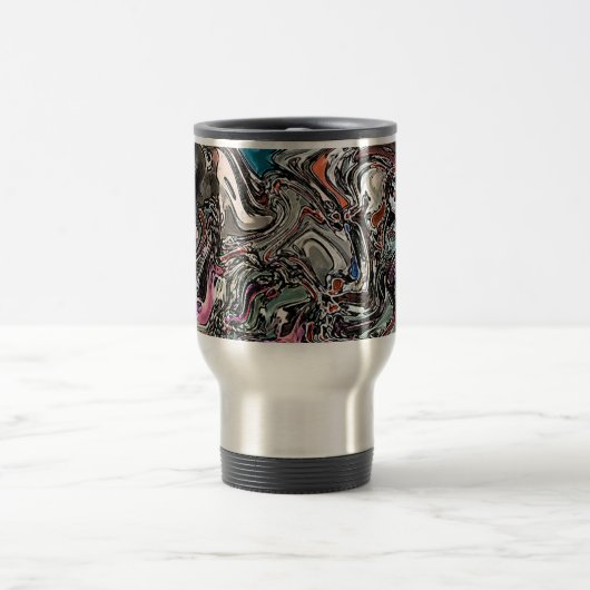Tasse de voyage d'art de graffiti (Centre)
