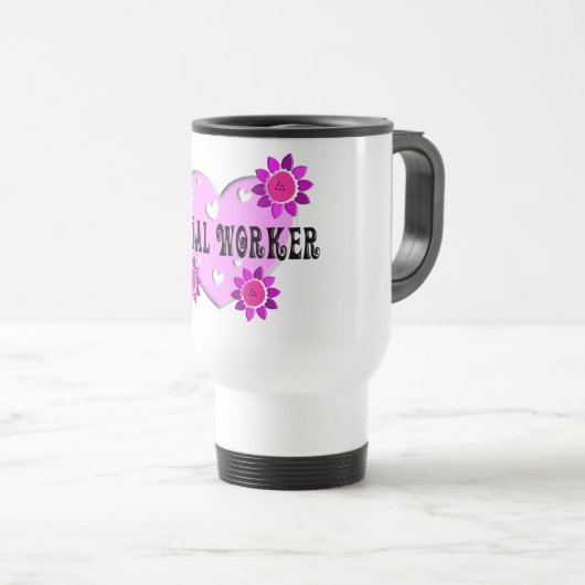 Tasse de voyage d'assistant social (Devant droit)