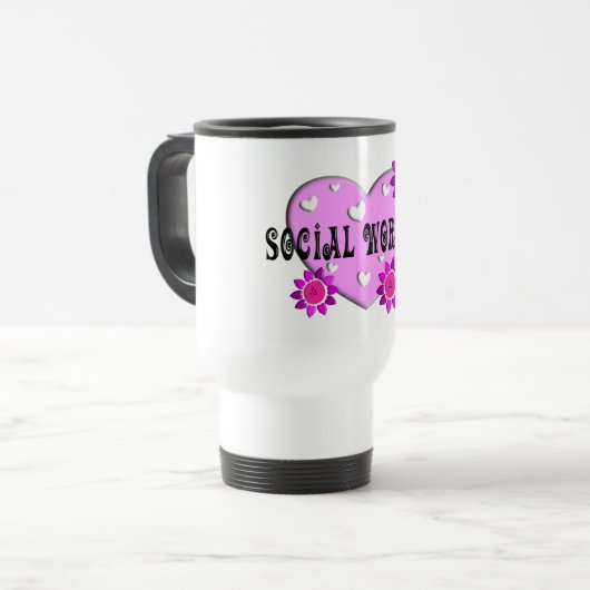 Tasse de voyage d'assistant social (Devant gauche)