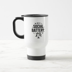 Tasse de voyage de 450 ml - Batterie sociale