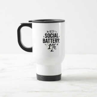 Tasse de voyage de 450 ml - Batterie sociale