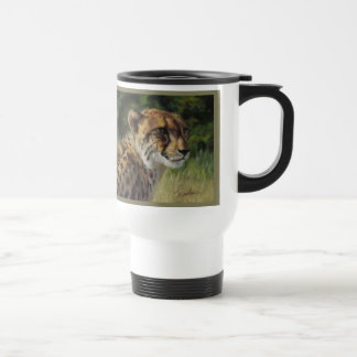 Tasse de voyage de banlieusard de guépard