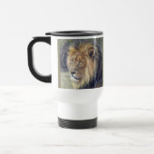 Tasse de voyage de banlieusard de lion (Gauche)