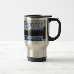 Tasse de voyage de bannière de soleil