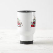 Tasse de voyage de bateau du feu (Centre)
