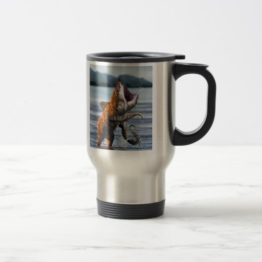 Tasse de voyage de Bearsharktopus (Droit)