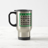 Tasse de voyage de bingo-test (Gauche)