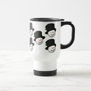 Tasse de voyage de bonhomme de neige de KRW