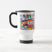 Tasse de voyage de boules de drapeaux de la coupe (Gauche)