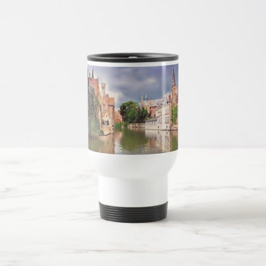 TASSE DE VOYAGE DE BRUGES, BELGIQUE (Centre)