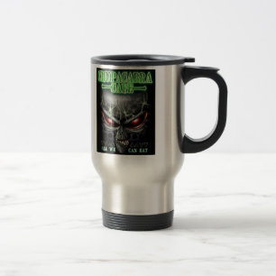 Tasse de voyage de café de Chupacabra (alien)