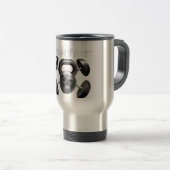 Tasse de voyage de café de CrossFitter (Devant droit)