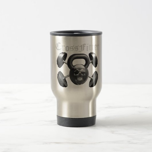 Tasse de voyage de café de CrossFitter (Centre)