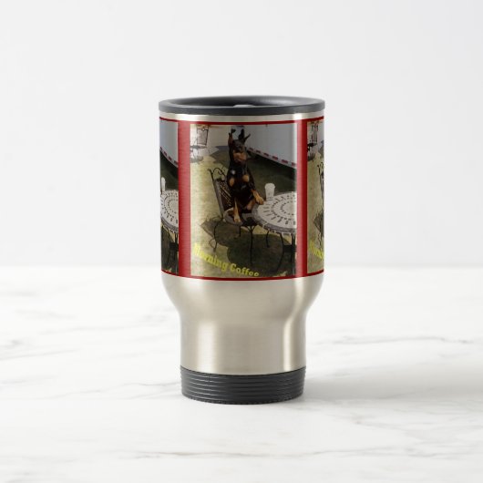 Tasse de voyage de café de matin (Centre)