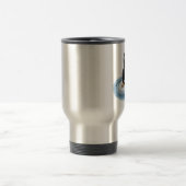 Tasse de voyage de café de pingouin de bande (Centre)