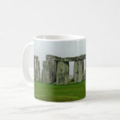 Tasse de voyage de café de ruines de StoneHenge (Devant gauche)