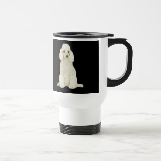 Tasse de voyage de caniche (Droite)